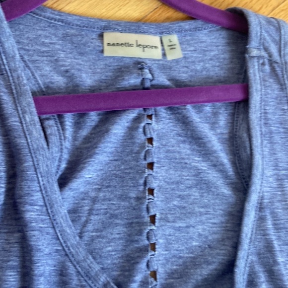 Women’s Nanette Lepore tank top. Purple. Size L - Picture 2 of 5